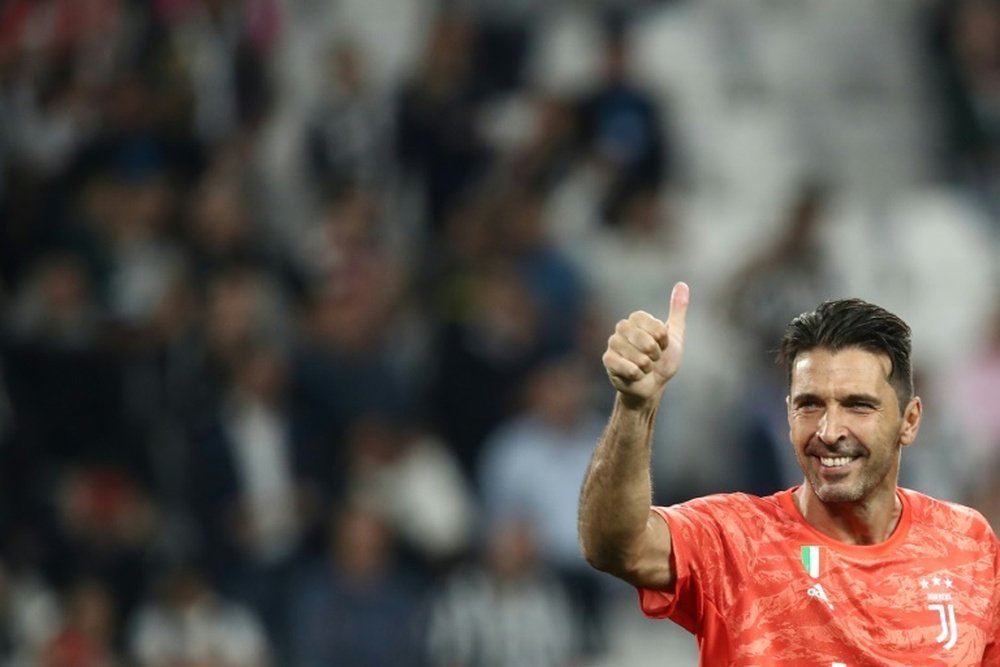 Buffon breaks yet another record. AFP