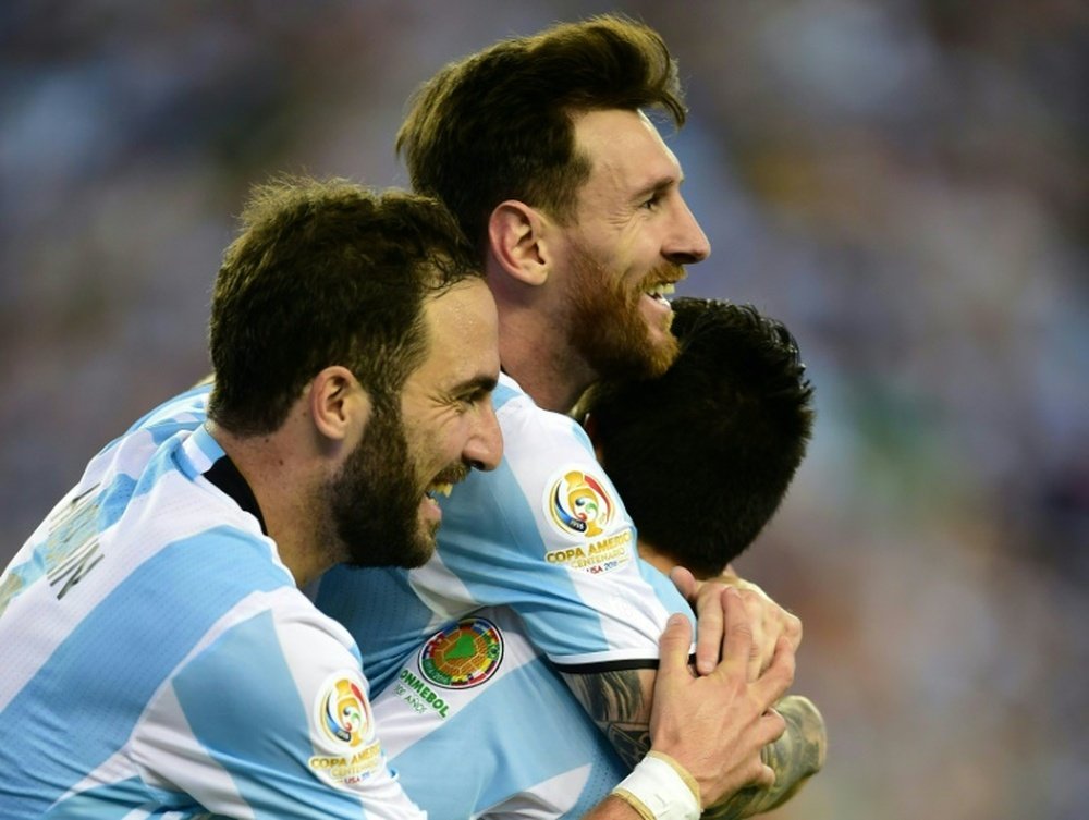 L'équipe d'Argentine se prépare pour la prochaine Coupe du Monde. EFE