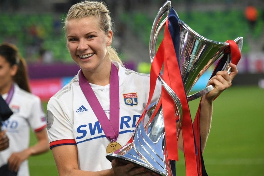 Ada Hegerberg décroche un contrat de longue durée avec Nike. AFP