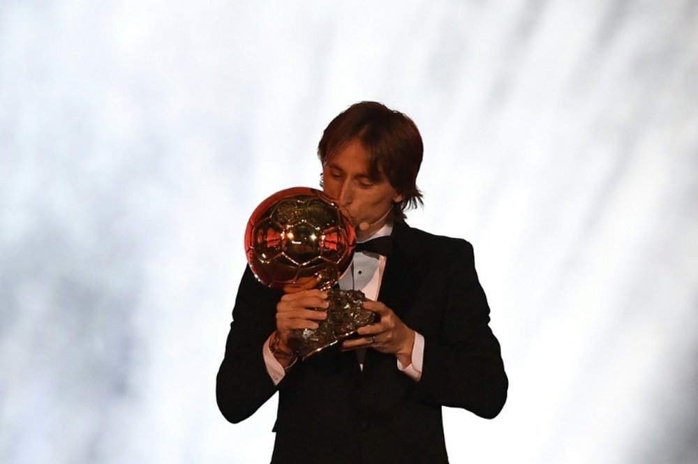 Modric recordó el momento más especial de su carrera. AFP