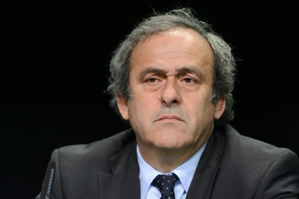 UEFA President Michel Platini, pictured on May 28, 2015, has come under fire over a 1.8 million euro payment from FIFA president Sepp Blatter