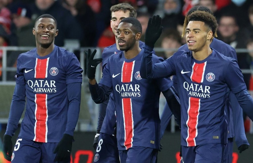 Ousmane, de tres en tres. AFP