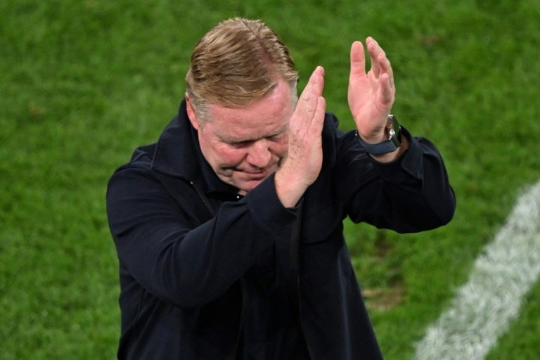 Koeman said that Bergwijn won't be called up by the Netherlands as long as he plays in Arabia. AFP