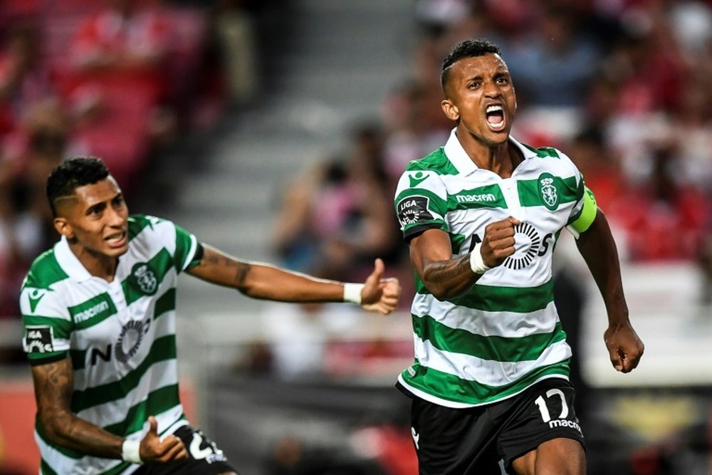 Nani proved that he is still a top talent in spite of his passing years. AFP