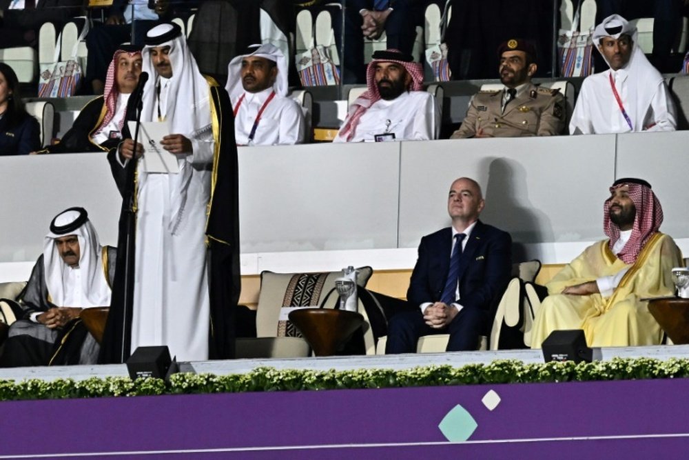 Arábia Saudita sediará a Copa do Mundo de 2034. AFP