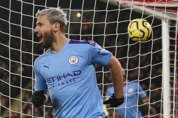 Substitute Aguero gets City out of trouble