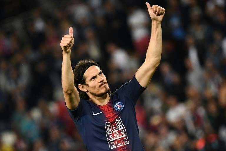 PSG could introduce Cavani into the 'Griezmann equation'. AFP