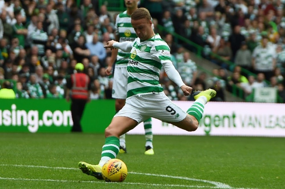 Griffiths has been ruled out of the Betfred cup semi-final with Hearts. AFP