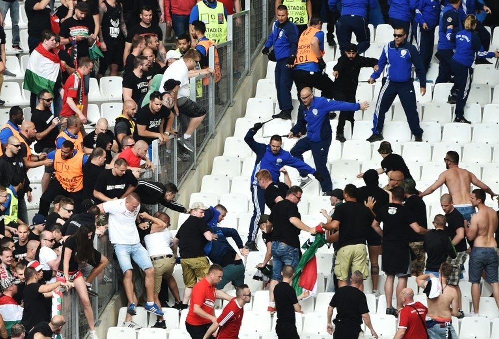 Fighting Before Hungary Iceland Euro 16 Match Fighting Before Hungary Iceland Euro 16 Match