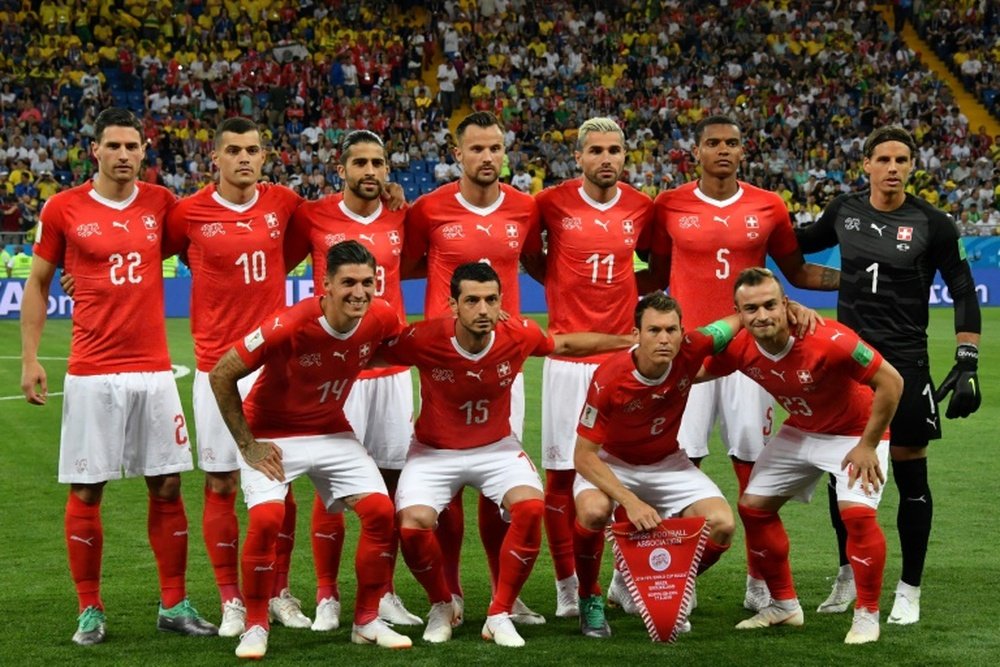 Last time out Switzerland defeated Serbia 1-2. AFP