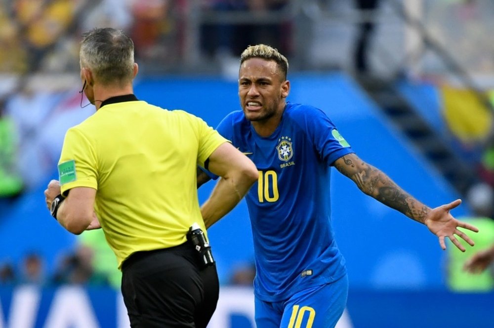 Neymar is yet to hit top form. AFP