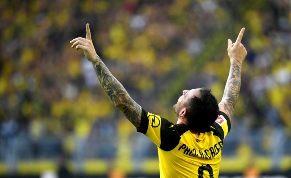 El Borussia Dortmund efectuará la opción de compra. AFP