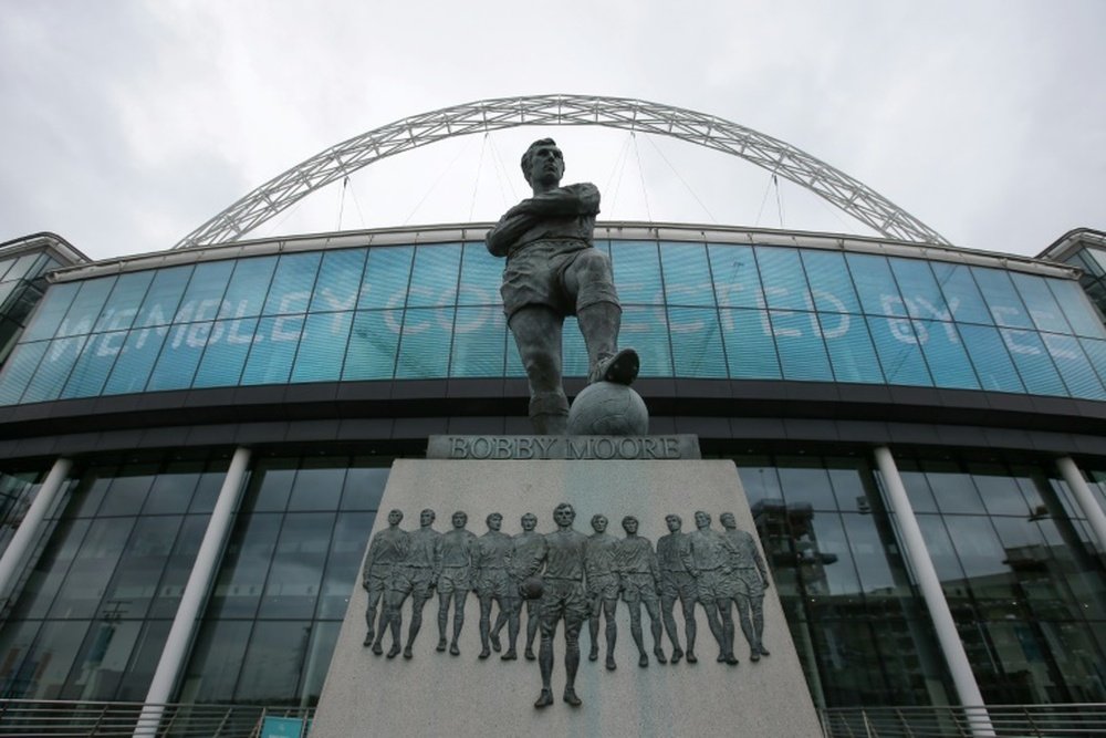 Wembley espera. AFP