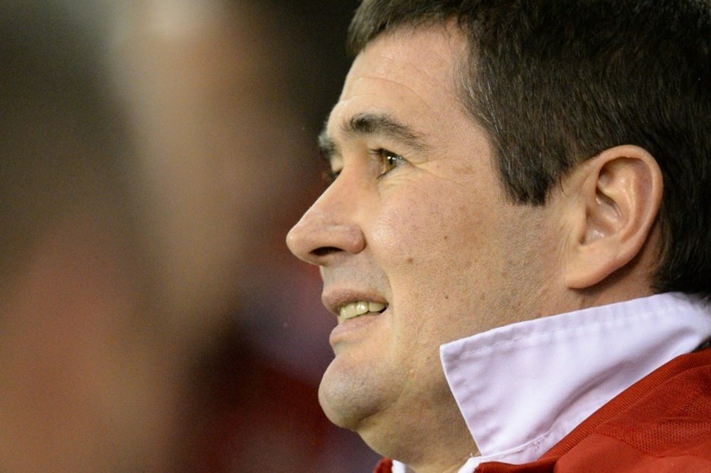 Nigel Clough made history with Burton on Tuesday. AFP