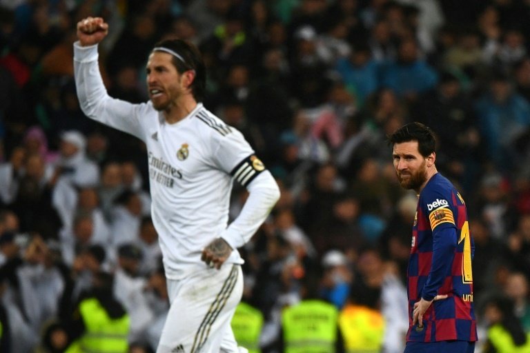 Le message de Sergio Ramos à ses supporters. AFP