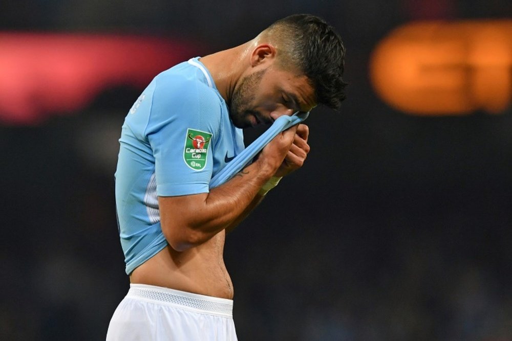 Guardiola says Sergio Aguero is in 'perfect' condition to play for Manchester City. AFP