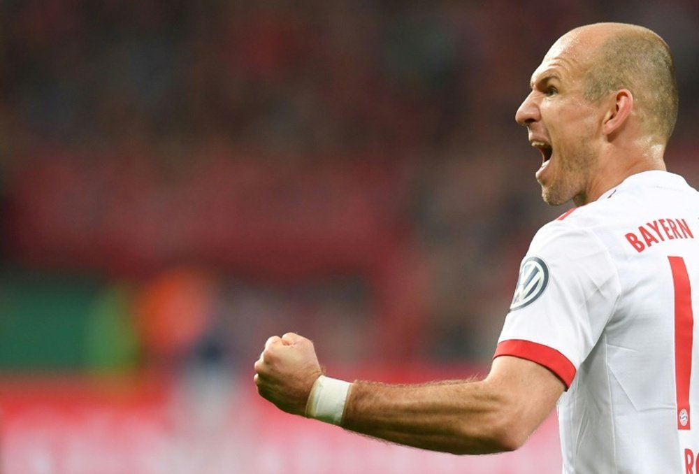 Arjen Robben believes his side are ready for Real. AFP