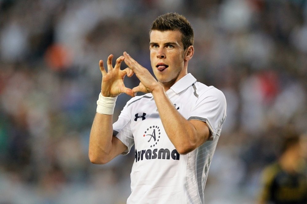 Bale is back at Tottenham for a second spell. AFP