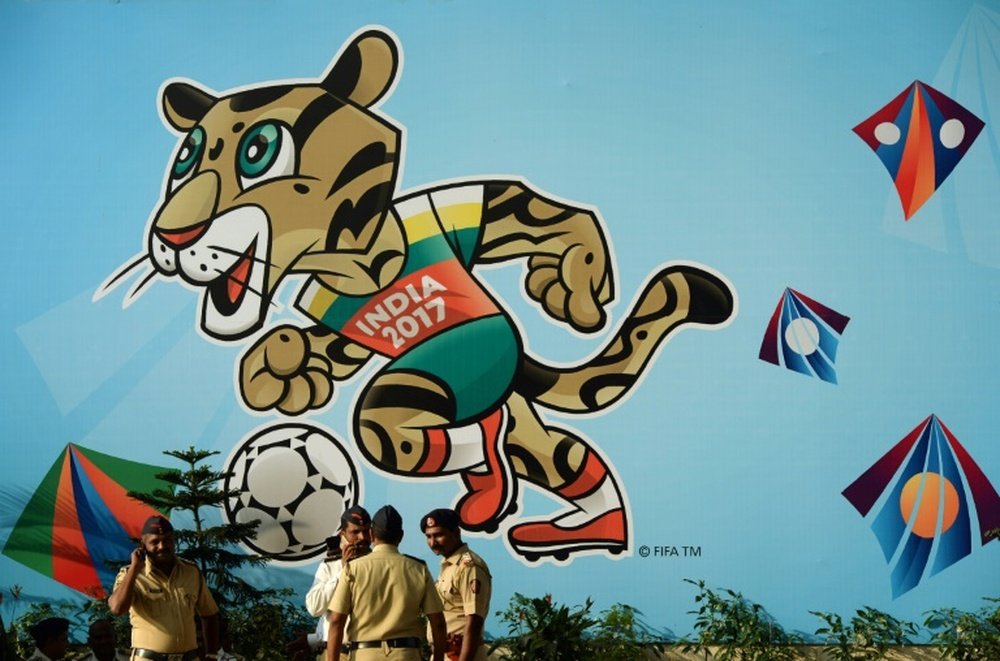 El Mundial Sub 17 se celebra estos días en la India. AFP