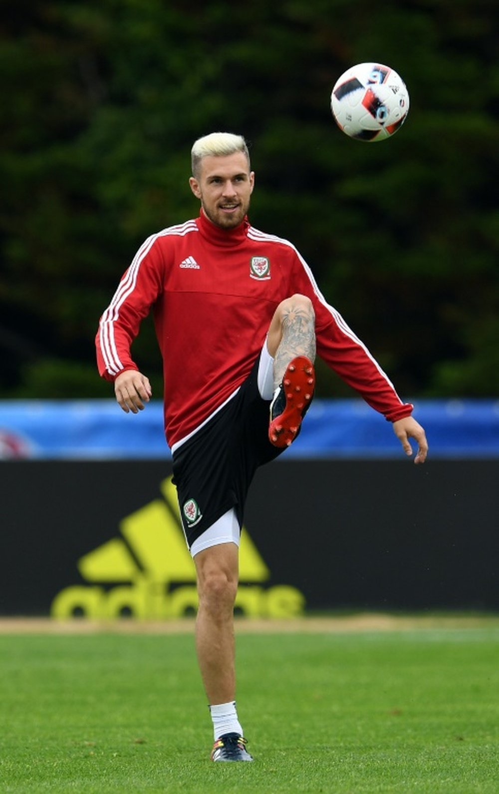 Ramsey won't be adding to his 44 caps in Wales' upcoming World Cup qualifiers. AFP