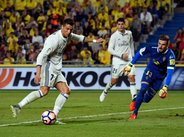 Unhappy Ronaldo subbed as Madrid held by Las Palmas