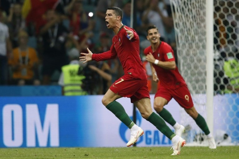 Ronaldo was the star last time out in Russia. AFP