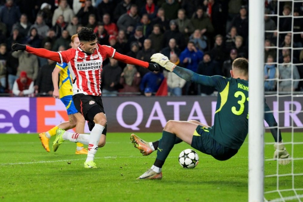 PSV produced a stunning late comeback to win 3-2 against Shakhtar. AFP