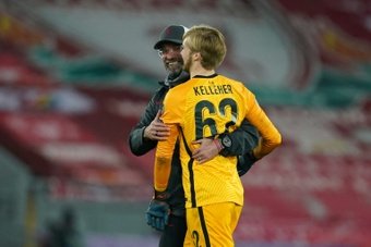 Liverpool goalkeeper Caoimhin Kelleher has expressed his gratitude to Reds boss Jurgen Klopp in an interview and said he would love to repay the German's faith in him.