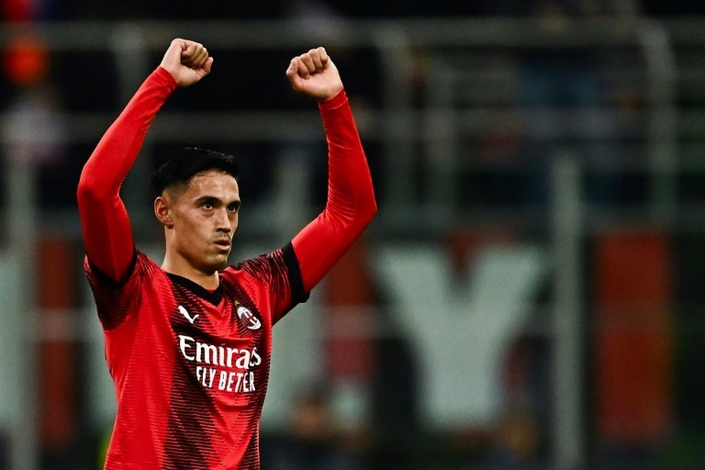 Reijnders arrived at Milan in the summer of 2023 from AZ Alkmaar. AFP