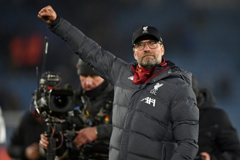 Klopp analysed the victory. AFP