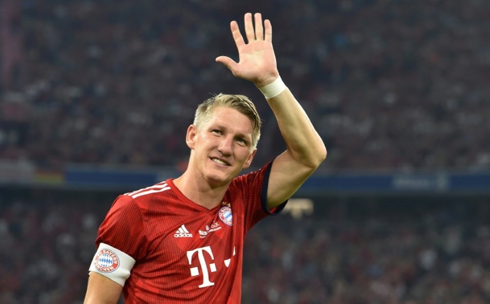 Schweinsteiger prendra sa retraite en fin de saison. AFP