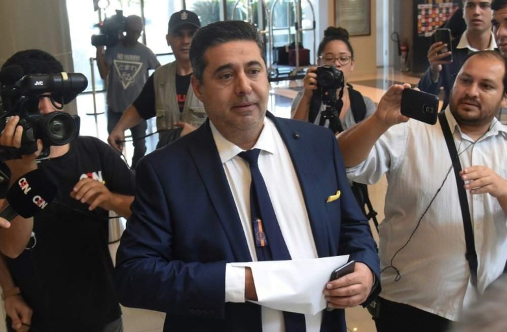 Boca denunció irregularidades en la gestión de Angelici. AFP