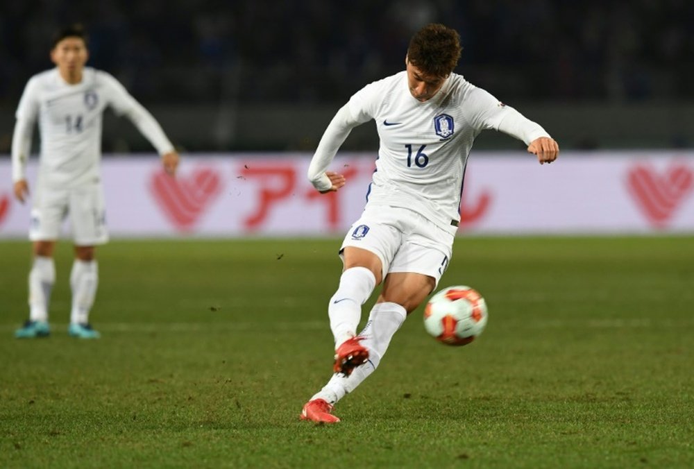 South Korea thrashed fierce rivals Japan 4-1. AFP