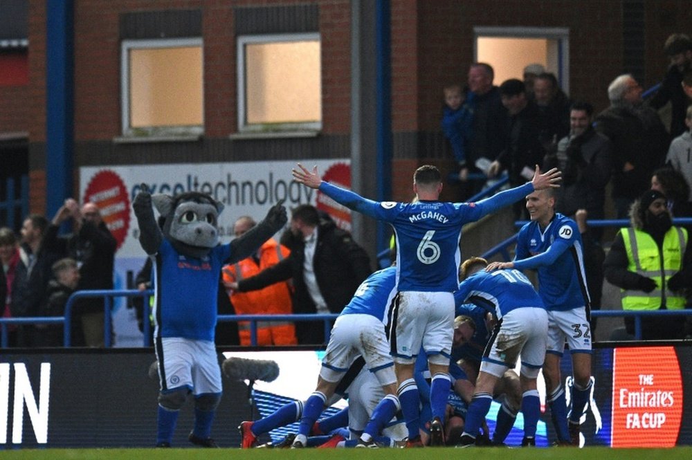 El Rochdale seguirá disfrutando de Adshead. AFP