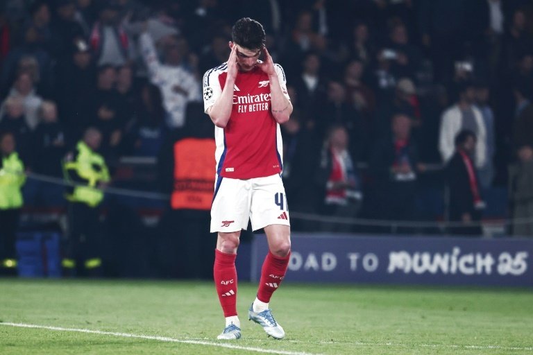 Les déclarations post-match de Declan Rice. AFP