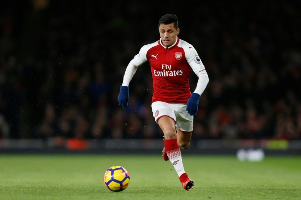 Sanchez is reportedly on the verge of joining Manchester United. AFP