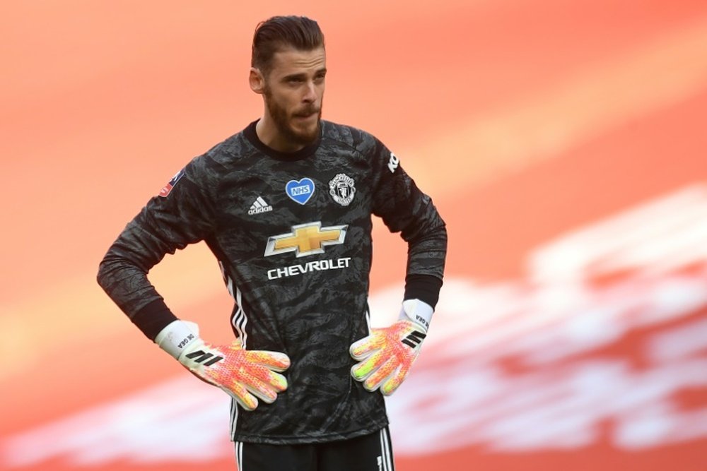 De Gea se sent bien. AFP