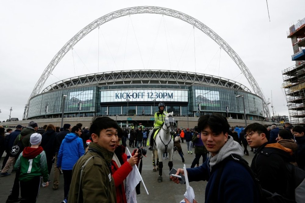 Shahid Khan quiere un Wembley con techo retráctil. AFP