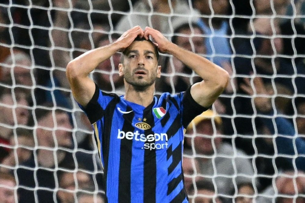 La última gran oportunidad para Mkhitaryan. AFP