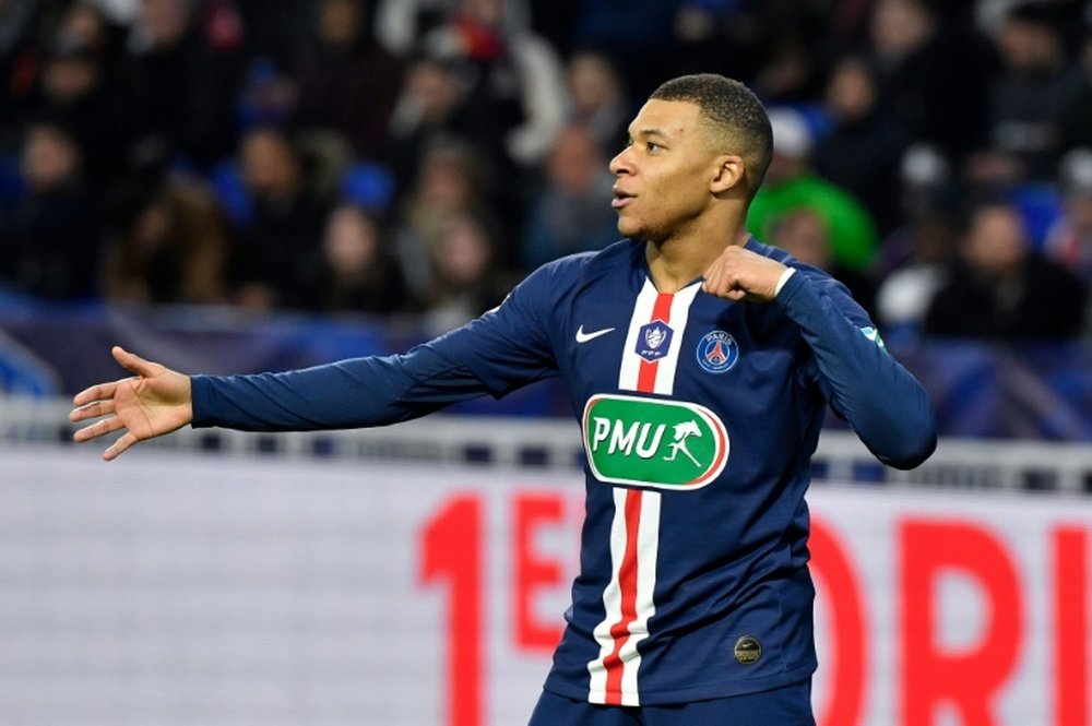 Mbappé is reportedly flattered by Mbappé's interest. AFP