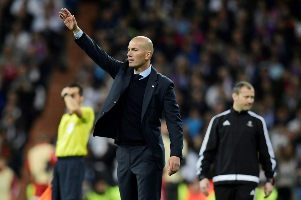 Zidane believed the Champions League is in Real's DNA. AFP