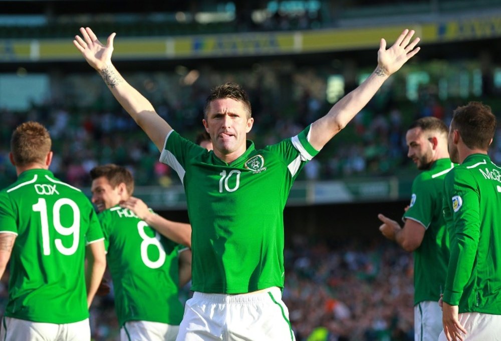 Keane has retired from football after becoming Ireland's new assistant boss. AFP
