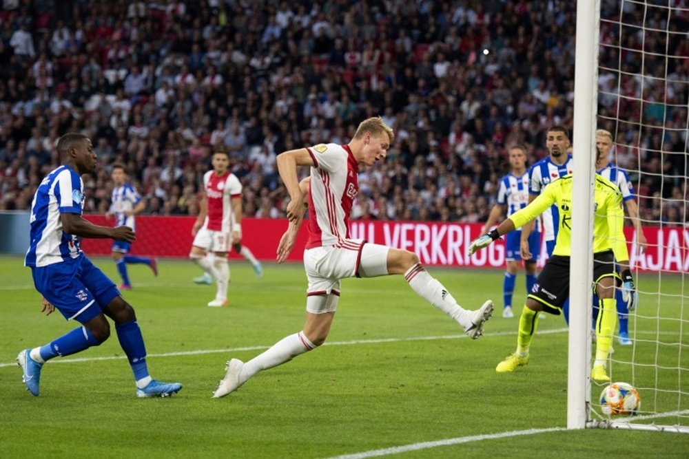Liverpool prêt à mettre 30 millions pour le nouveau De Ligt de l'Ajax. AFP