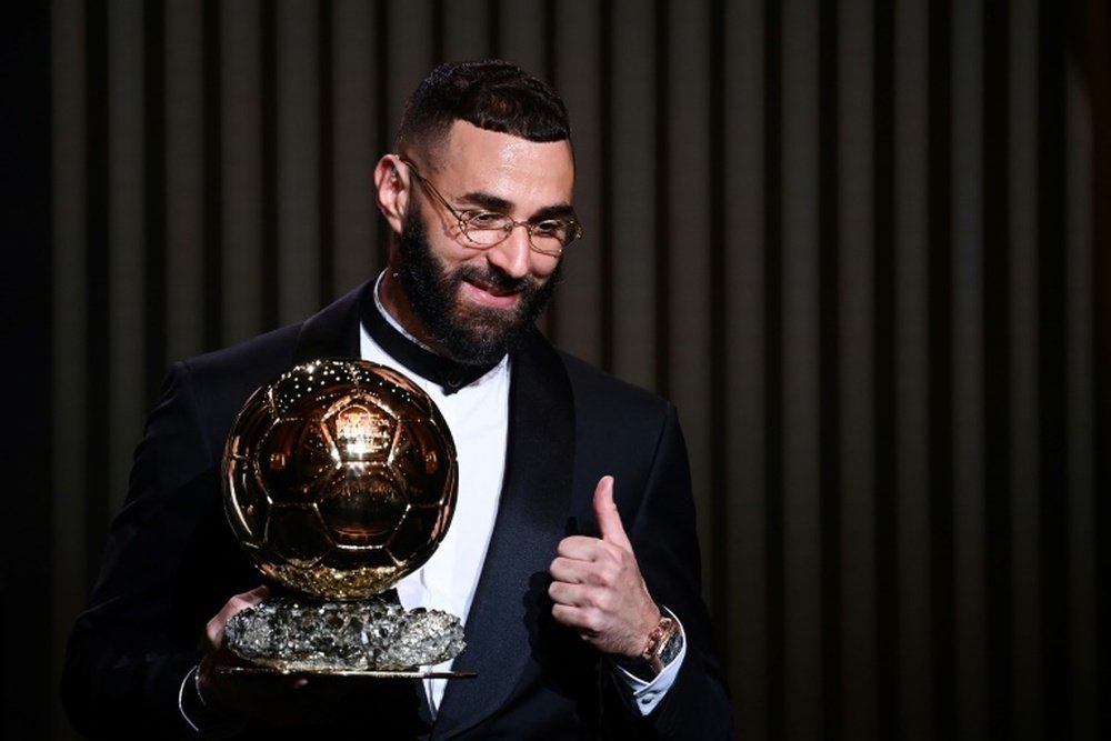Cristiano aún no ha felicitado a Benzema por el Balón de Oro. AFP