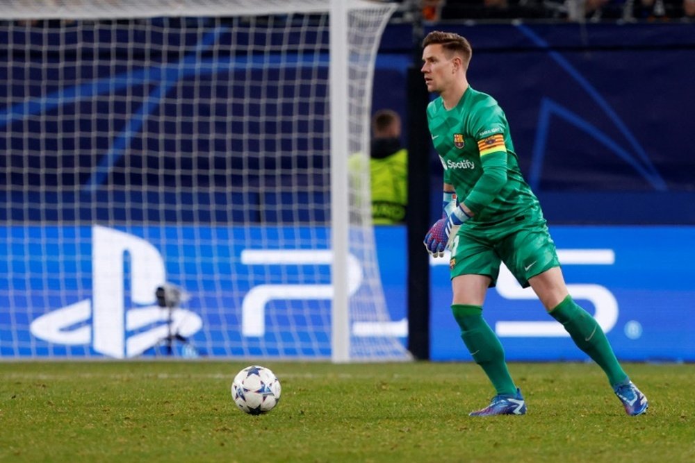 Saudi Arabia are interested in Marc-Andre ter Stegen. AFP