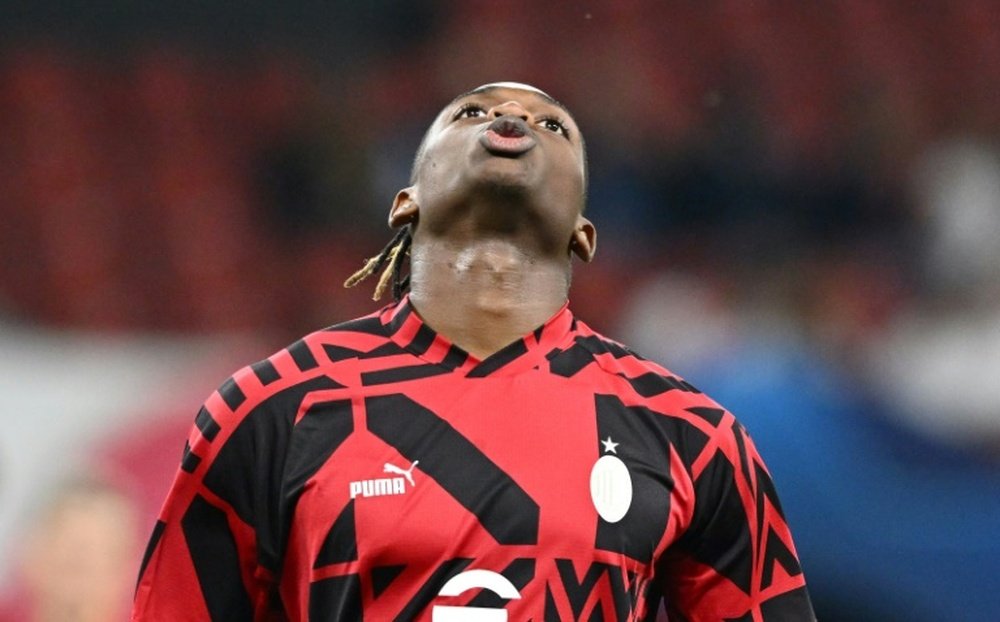 Rafael Leao interesa en otros clubes. AFP