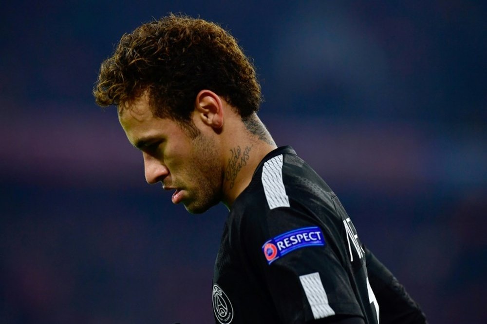 Neymar echa de menos España. AFP