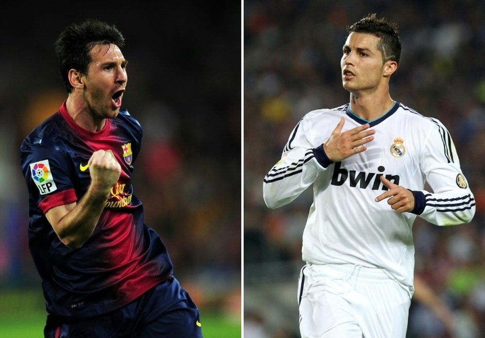 Messi and Ronaldo could have followed totally different paths. AFP