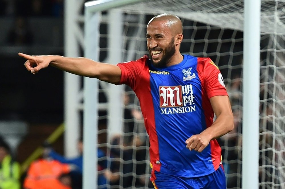 Crystal Palaces English midfielder Andros Townsend