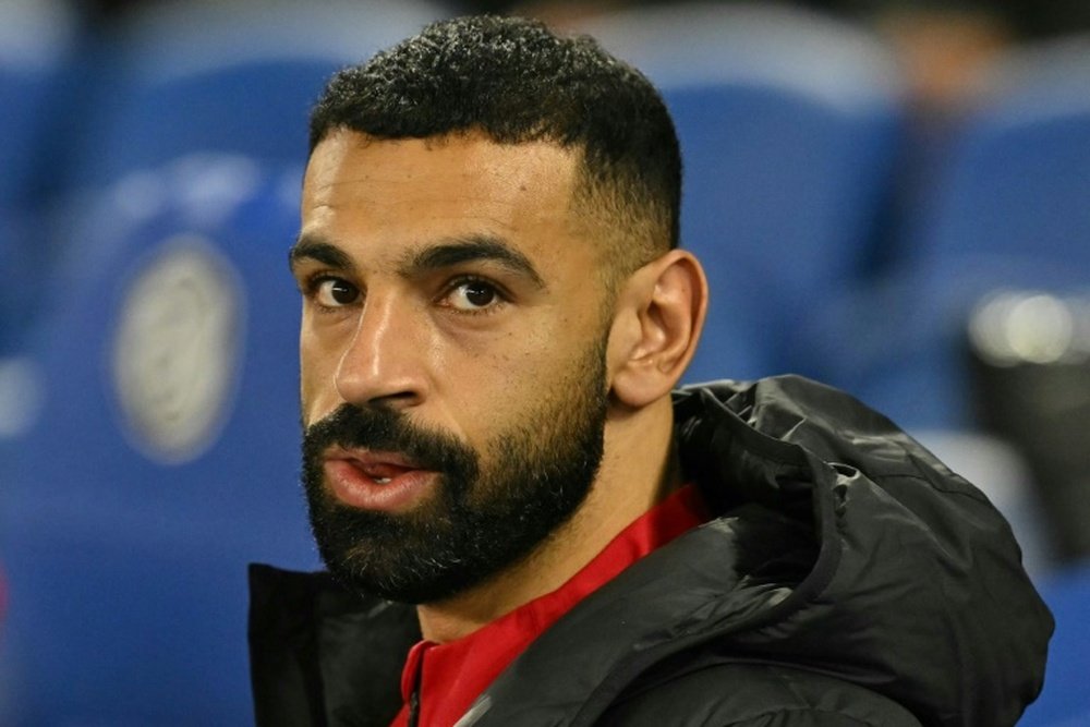 Salah's future at Liverpool is unclear. AFP